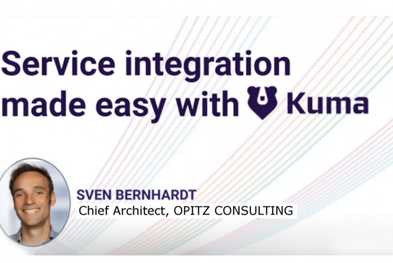 Service integration made easy with Kuma