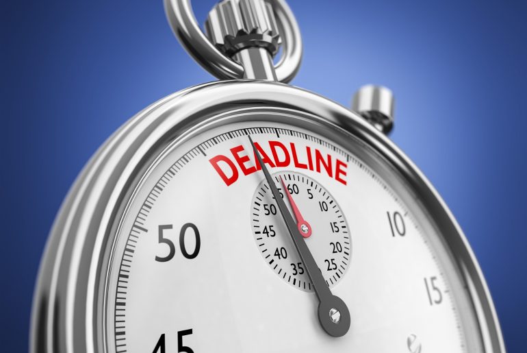 Stopwatch with Deadline